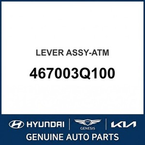 Pièces et accessoires automobiles et camionnettes neuves Sonata 467003Q100 - Product Image 1