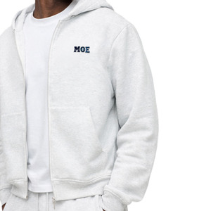 Sudaderas con capucha de algodón grueso para hombre, conjunto de chándal de calidad con cremallera completa, estilo urbano oversize, conjunto de jogger, logotipo personalizado, venta al por mayor OEM - Product Image 5