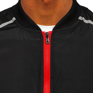 Breathable Performance Fabric – <b>Men</b>’s Custom Lightweight Cotton Bomber <b>Jacket</b> – Personalized Casual <b>Summer</b> <b>Jacket</b> - Product Image 6