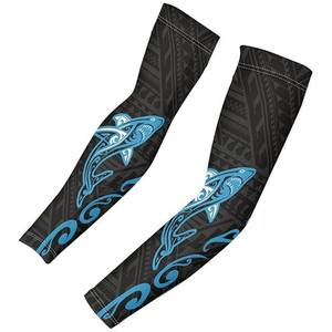 Polyester Arm Sleeves Seamless Tapered Dye Sublimation UPF50+ Anti-UV Quick Dry Eco-Friendly Custom Running - Product Image 2