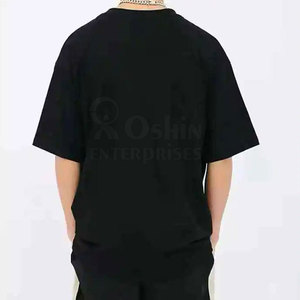 T-shirts pour hommes avec strass, nouveau design pour usage extérieur, vente en gros d'usine, vêtements de mode pour hommes avec strass - Product Image 2