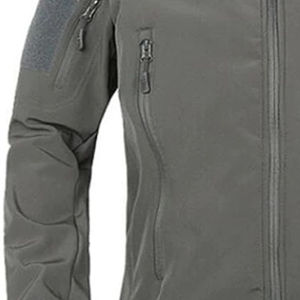 Veste tactique d'extérieur en softshell effet peau de requin pour homme, imperméable et coupe-vent, vêtement de chasse camouflage, fabriquée par un fabricant OEM. - Product Image 5
