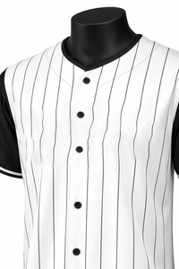 Venta al por Mayor de Camisetas de Béisbol de Nuevo Estilo, Camisetas de Béisbol Personalizadas por Sublimación para Hombre, Camisetas de Béisbol con Cuello en V - Product Image 3