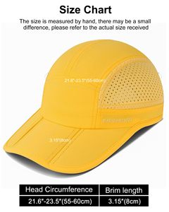Casquette de camionneur unisexe avec sangle réglable, 100% polyester, respirante, imperméable, chapeau de sport pour hommes et femmes, tenue décontractée, activités de plein air - Product Image 2
