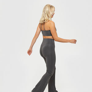 Leggings Deportivos de Mujer, Diseño Moderno, 90% Poliéster, 10% Elastano, Tejido de Punto, Cintura Media, Secado Rápido, Transpirables, para Yoga, Gimnasio y Entrenamiento - Product Image 4