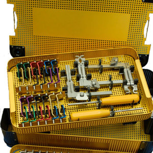 Système de fixation de la colonne vertébrale, ensemble d'implants, vis en alliage de titane, tiges, connecteurs, instrumentation chirurgicale orthopédique, ensemble d'implants spinaux - Product Image 4