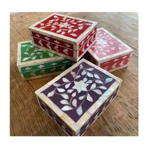 Mother of Pearl <b>Box</b> I Custom <b>Box</b> I Accessories <b>Box</b> I <b>Gift</b> for <b>Eid</b> I Storage <b>Box</b> for Her I Decorative <b>Box</b> I Wholesale Export <b>Box</b> - Product Image 1