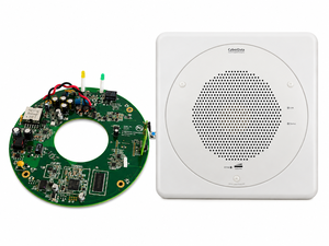Placa PCBA de Comunicación para Sistema de Audio Inalámbrico con Diseño Circular y Componentes Integrados - Product Image 1