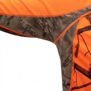 Camisa de Manga Larga con Cierre de Cremallera y Logotipo Frontal para Hombre, Camuflaje, Tejido Softshell, Transpirable, Absorbe la Humedad, Ideal para Caza - Product Image 4