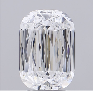 Gema Sintética (Cultivada en Laboratorio) con Certificado IGI, 3.80 CT, Color E, Claridad VVS1, Corte Cojín, ROYAL GEMS, Certificado para Joyería 738525182 - Product Image 1