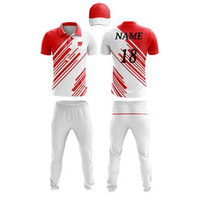 Best Selling Practice Wear Cricket Uniform-Custom Design Breathable Polyester Eco-Friendly High Quality New Stock - Product Image 1