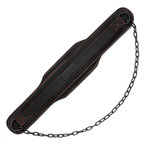 Bodybuilding Weightlifting Dip <b>Belt</b> for Pull Up <b>Weighted</b> Training Gym Equipment with Steel Chain and Comfortable Waist Support - Product Image 5