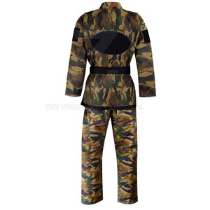Ropa de Entrenamiento de Artes Marciales Profesional de la Mejor Calidad, 100% Algodón, Tejido Transpirable que Absorbe la Humedad, Ajuste Flexible para Uso Diario - Product Image 2
