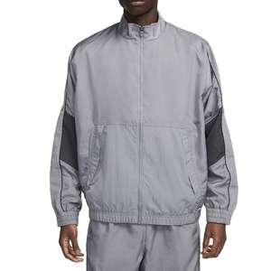 Conjunto Deportivo Ligero de Poliéster para Hombre, Diseño Color Block, Manga Larga, Cierre Frontal con Cremallera, Ropa Casual de Primavera - Product Image 3