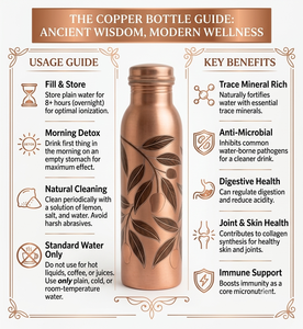 Large Selling <b>Water</b> <b>Bottle</b> Leaf Design <b>Metal</b> Drinking Juice Hotel Kitchen <b>Bottle</b> Copper Best Quality <b>Metal</b> Reusable <b>Water</b> <b>Bottle</b> - Product Image 5