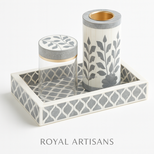 Quemador de incienso con incrustaciones de hueso moderno, evaporador con caja y bandeja para el hogar, boda y Ramadán, uso aromático, regalo perfecto - Product Image 1