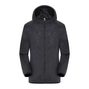 Veste de pluie imperméable pour homme, pour le travail en extérieur, la randonnée, la pêche, coupe-vent respirant, logo personnalisé OEM, vente en gros - Product Image 1