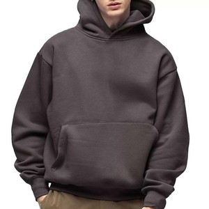 Vente en gros de sweats à capuche oversize en coton, sweats à capuche à épaules tombantes, fourniture de vêtements en gros - Product Image 5