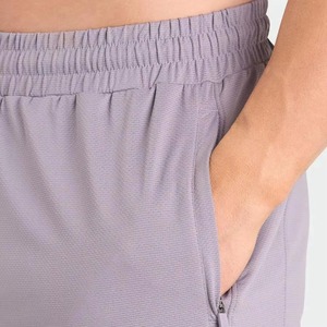 Custom Vintage Fitness Running Spandex/Polyester Men Sweat 3D <b>Screen</b> Foam Front Logo Anti-Wrinkle Gym <b>Mesh</b> Shorts Drawstring - Product Image 3