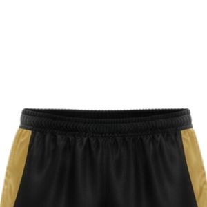 Maillot de handball pour hommes, noir et or, deux tons, manches courtes, vêtements de sport athlétiques, polyester, vêtements d'entraînement pour les matchs - Product Image 3