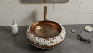 luxury bathroom basin copper kitchen farmhouse copper <b>sink</b> farmhouse copper <b>sink</b> apron front copper <b>sink</b> deep copper <b>sink</b> <b>small</b> - Product Image 4