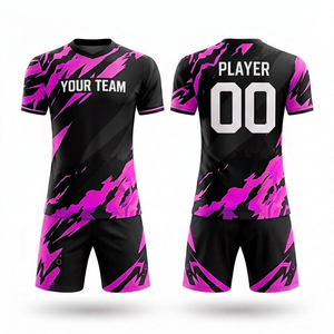 Uniformes de Fútbol Transpirables de Secado Rápido y Alta Calidad, Personalizables para Niños y Adultos, Conjuntos de Entrenamiento, Ropa Deportiva - Product Image 5