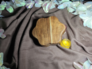 Cuenco de Madera Hecho a Mano de Lujo para Velas |   Recipiente para Velas de Madera Natural de Primera Calidad - Product Image 6