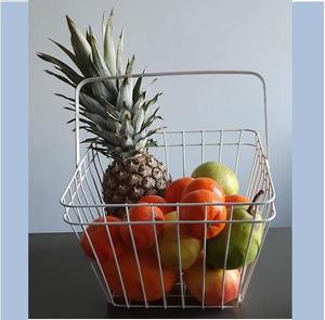 Wholesale Black Coated Countertop <b>Storage</b> <b>Basket</b> Metal Organizer Fruits and <b>Vegetable</b> <b>Storage</b> Kitchenware Metal <b>Basket</b> - Product Image 6