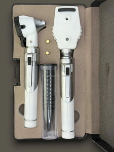 Set de Otoscopio y Oftalmoscopio Eléctrico para Examen de Oído y Ojo, Certificado CE ISO, Durable, para Estudiantes de Medicina y Veterinaria - Product Image 2