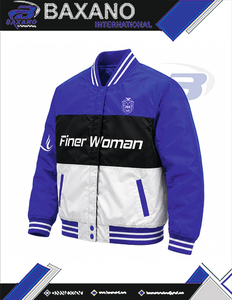 เสื้อแจ็คเก็ตครอปปักลาย Zeta Phi Beta Sorority สำหรับผู้หญิง เสื้อผ้าสไตล์กรีก วินเทจ สีน้ำเงินและสีขาว เสื้อแจ็คเก็ต ZPB Varsity Racing สำหรับผู้หญิง - Product Image 5