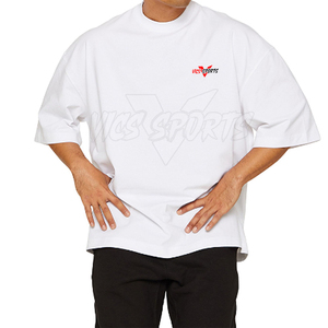 T-shirt surdimensionné à la dernière mode, couleur personnalisée, tissu doux à séchage rapide, pour usage extérieur - Product Image 3