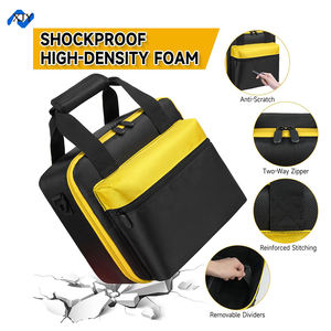 Étui pour outils à chocs compatible avec DeWalt DCF900B / DCF899B et <span class=keywords><strong>Milwaukee</strong></span> 2967-20, organisateur de rangement protecteur avec séparateurs amovibles - Product Image 3