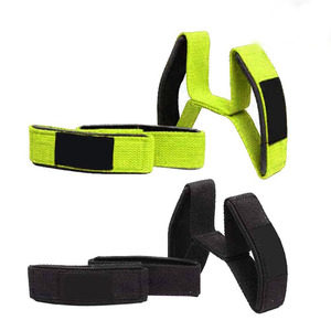 Figure 8 Powerlifting Straps High <b>Strength</b> Cotton Wrist Support for Deadlifts Bodybuilding <b>Strength</b> <b>Training</b> Gear - Product Image 2