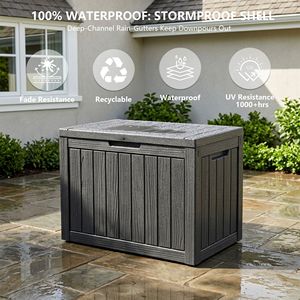 Contenitore di Stoccaggio da 45 Galloni Stampato a Iniezione - Product Image 4