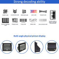 Supermercado Barcode Scanner Price Checker Scanner EMT61 1D 2D QR Módulo de escáner de código de barras