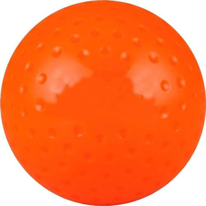 Ballon de hockey de terrain creux à fossettes blanc en PVC de haute qualité pour matchs sportifs - Product Image 1