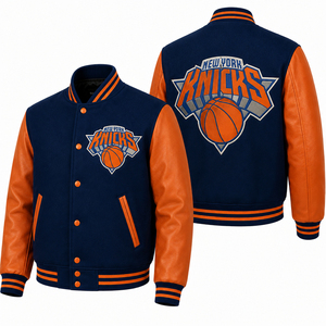 Chaqueta Varsity Personalizada con Bordado para Hombre, Chaqueta de Béisbol Letterman OEM, Chaqueta Universitaria de Lana para Hombre, Chaquetas Letterman para Exteriores - Product Image 6
