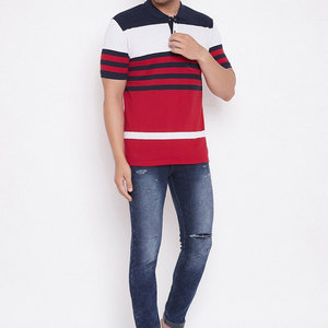 Camiseta de Alta Calidad para Hombre, Ropa Deportiva Informal, Manga Corta, Cuello Camisero, Diseño con Bolsillo Frontal, Transpirable, Spandex/Algodón - Product Image 5