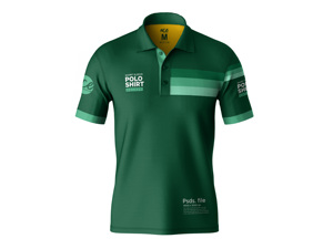 เสื้อโปโลผู้ชายผ้าโพลีเอสเตอร์ผสมสแปนเด็กซ์ พิมพ์ลายตามสั่ง ระบายอากาศ แห้งเร็ว เหมาะสำหรับกอล์ฟ กีฬา ลำลอง แขนสั้น ขายส่ง รับผลิตแบบ OEM ODM 2026 - Product Image 4