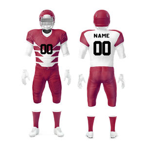 ชุดยูนิฟอร์มอเมริกันฟุตบอลประสิทธิภาพสูง ขายดี ผ้าสัมผัสนุ่ม ชุดเสื้อและกางเกงอเมริกันฟุตบอล - Product Image 1