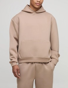 Conjunto Deportivo Unisex de Alta Calidad, 450GSM, Corte Holgado, Estilo Urbano, Logotipo Bordado, Felpa de Algodón, Manga Larga, Uniforme de Fútbol - Product Image 5