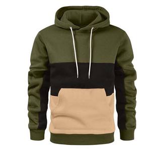 Sudaderas con Capucha Unisex de Algodón, Estilo Oversize, Color en Contraste, Ropa para Hombre, Sudadera con Estampado Personalizado y Bordado - Product Image 3