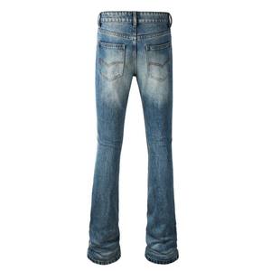 Pantalones Vaqueros Azules Oscuros de Corte Holgado Personalizados para Hombre, Nueva Moda de Verano, Estilo Urbano, Vaqueros Personalizados para Hombre - Product Image 3