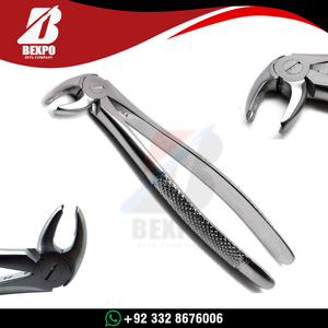 Pinzas Dentales con Empuñadura Moleteada para Extracción de Dientes, Instrumento Quirúrgico Alemán de Acero Inoxidable 2026 - Product Image 2