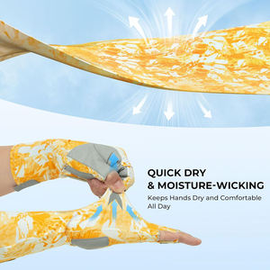 Guantes de Vela Deportivos de la Mejor Calidad Hechos en Fábrica, Transpirables, Impermeables, con Correa de Muñeca Ajustable y Antideslizante, para Pesca - Product Image 4