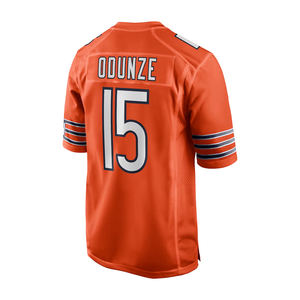 Maillot de football américain personnalisé respirant grande taille à manches courtes avec impression numérique - Couleurs et design personnalisables en gros - Product Image 3