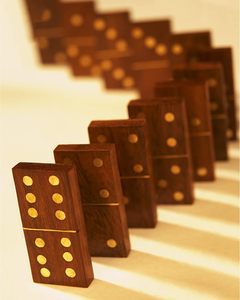 Ominoes et para duldults-Ino omino et para lasslassic ooard Ames-omominoes ououble 6 para amamily Ames AMES - Product Image 2