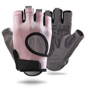 Guantes de gimnasio de medio dedo para levantamiento de pesas, entrenamiento físico, transpirables, suaves, cómodos, antideslizantes, impermeables, para ciclismo al aire libre - Product Image 2