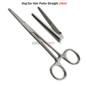 Professional <b>Small</b> Animal Pet Grooming <b>Tools</b> 5pcs Set Dogs and Cats Ear Hair Remover Tartar Remover Precision Scissors for Safe - Product Image 6