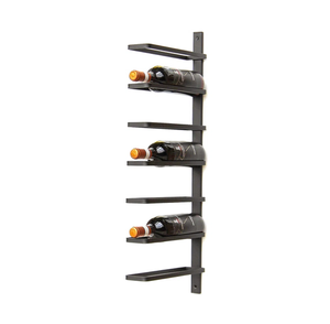 Soporte Metálico para Botellas de Vino, Diseño en Forma de Botella de Cerveza, Color Negro, Soporte de Metal Sólido para Botellas de Vino, Precio Superior - Product Image 6